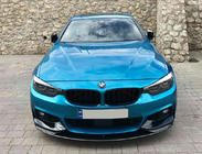 BMW 4 Serie F32/F33/F36 2012–2020 Voorlip spoiler 1234 Upgrade (zwart) foto 1