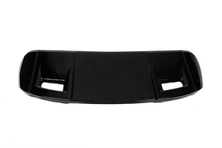 Mercedes GLC X253 2015–2022 LIP spoiler (1234 Upgrade, zwart) Foto 3