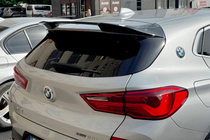 BMW X2 F39 2018–2023 LIP spoiler (1234 Upgrade, zwart) foto 9