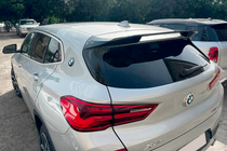 BMW X2 F39 2018–2023 LIP spoiler (1234 Upgrade, zwart) foto 15
