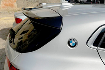 BMW X2 F39 2018–2023 LIP spoiler (1234 Upgrade, zwart) foto 16