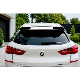 LIP spoiler (1234 Upgrade, zwart) BMW X2 F39 2018–2023 foto 1