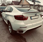BMW X6 E71 2008–2014 LIP spoiler (1234 Upgrade, zwart) foto 2