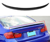 BMW 3 Serie F30/F31 2012–2019 Lipspoiler LIP V2 (1234 Upgrade, zwart) foto 1
