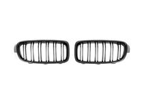 BMW 3 Serie F30/F31 2012–2019 Nierengrilles M-Look (mat zwart) foto 2