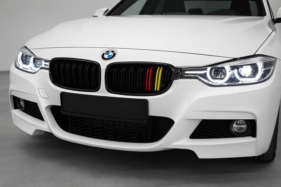 BMW 3 Serie F30/F31 2012–2019 Nierroosters M-Look (German Color) Image