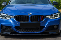 BMW 3 Serie F30/F31 2012–2019 M-Look nierengrilles (M-Color) foto 2