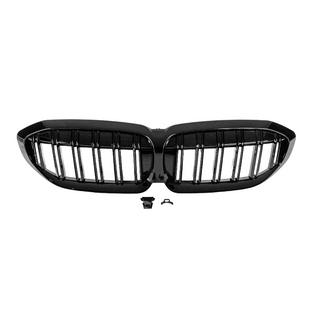 M-Look V2 nierroosters (2018-2022, hoogglans zwart) BMW 3 Serie G20/G21 2018– foto 3