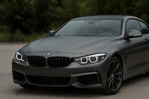 BMW 4 Serie F32/F33/F36 2012–2020 Nierengrilles M-Look (mat zwart) foto 2