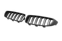 BMW 4 Serie F32/F33/F36 2012–2020 Nierengrilles M-Look (mat zwart) foto 4