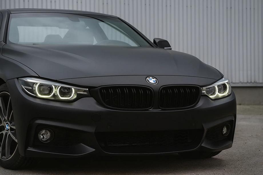 BMW 4 Serie F32/F33/F36 2012–2020 Nierengrilles M-Look (mat zwart) Image