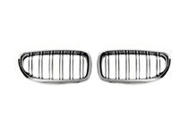 BMW 5 Serie F10/F11 2010–2016 Niergrille set (2 stuks, chroom) foto 2