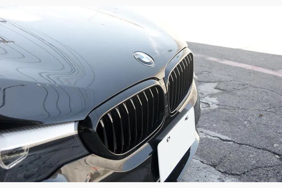 BMW 5 Serie G30/G31 2017–2023 Nieren grille 1 Bar (2017-2020, hoogglans zwart) Image