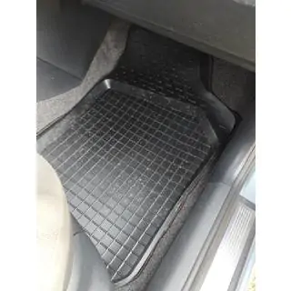 Rubberen vloermatten met opstaande rand (4 stuks, Polytep) Skoda Fabia 2000–2007 foto 2
