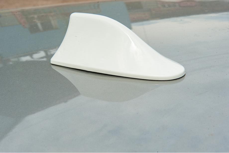 Sharkfin-antenne (wit, ABS) Foto 4
