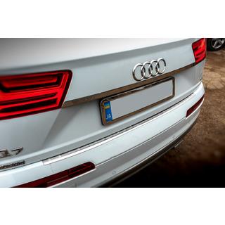 Chromen sierlijst boven de kentekenplaat (RVS) Audi Q7 2015–2026 foto 2