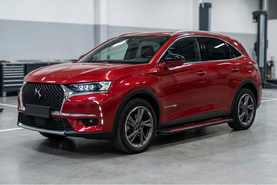 DS 7 Crossback 2017–2022 Side steps Maya Red (2 stuks, aluminium) Image