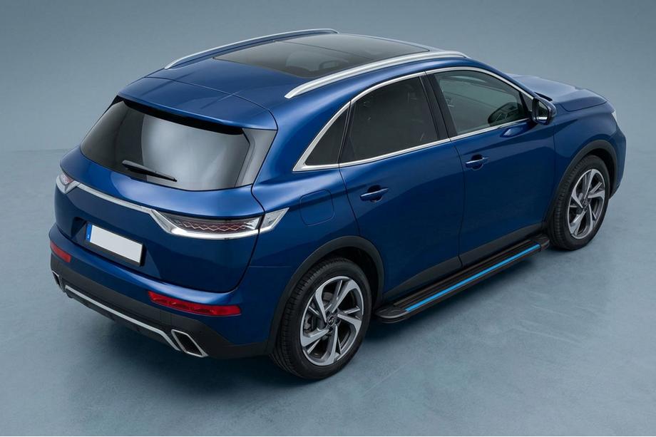 DS 7 Crossback 2017–2022 Maya Blue zijtreden (2 stuks, aluminium) Image