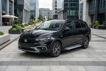 Fiat Tipo Cross 2021– Zijdrempels Vision New Grey (set van 2, aluminium) foto 1