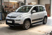 Fiat Panda 2011–2023 Fullmond side steps (2 stuks, aluminium) foto 1