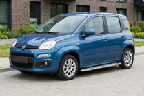 Fiat Panda 2011–2023 Maydos V2 side steps (set 2 st., aluminium/RVS) foto 1