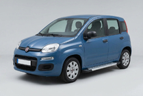 Fiat Panda 2011–2023 Zijdrempels Vision New Grey (set van 2, aluminium) foto 1