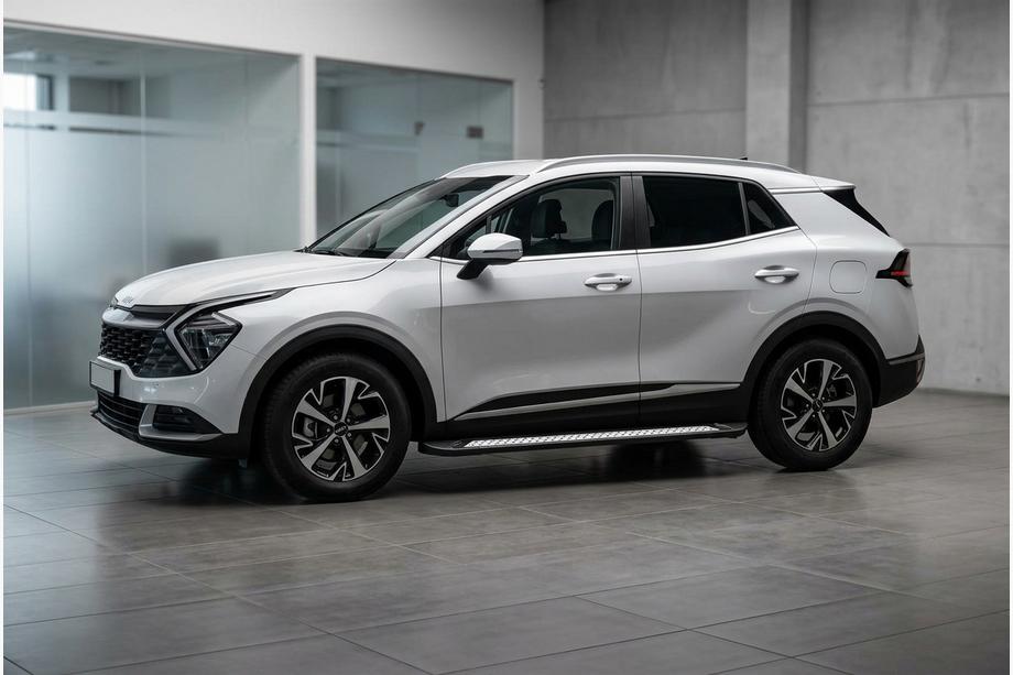 Kia Sportage 2021– Zijtreden Vision New Black (2 stuks, aluminium) Image