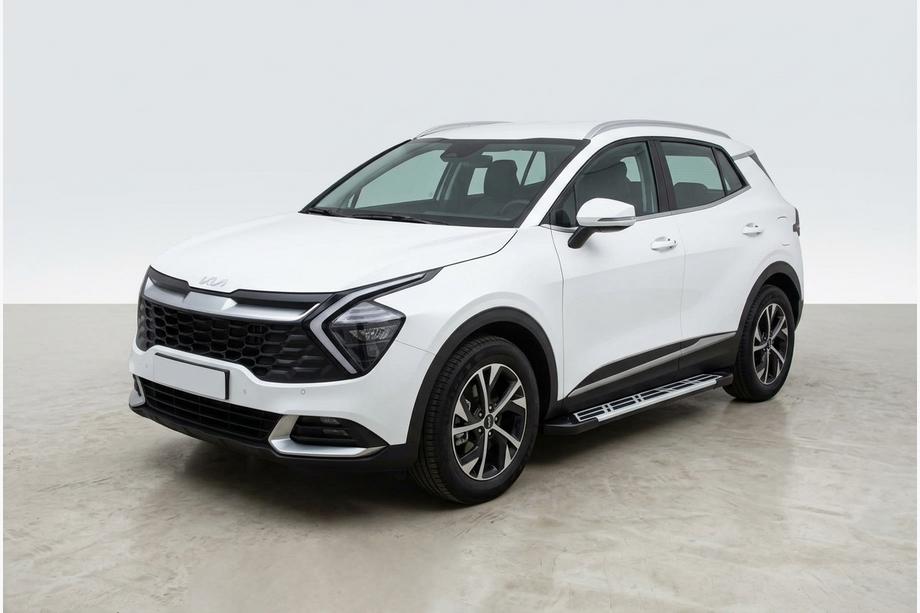 Kia Sportage 2021– Sunrise side steps (set van 2, aluminium) Image