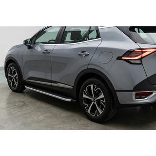 Fullmond side steps (2 stuks, aluminium) Kia Sportage 2021– foto 1
