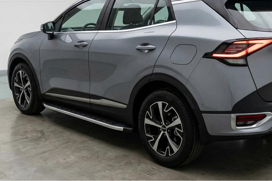 Kia Sportage 2021– Fullmond side steps (2 stuks, aluminium) Image