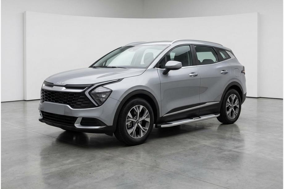 Kia Sportage 2021– Mevsim Grey side steps (2 stuks, aluminium) Image