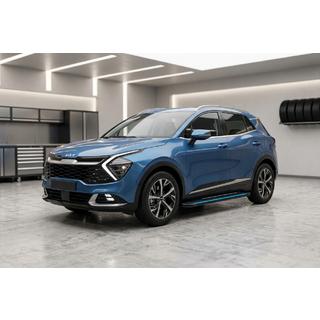 Maya Blue zijtreden (2 stuks, aluminium) Kia Sportage 2021– foto 1