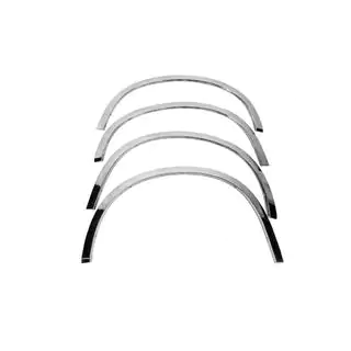 Wielkastlijsten 2010-2012 (4 stuks, RVS) Mitsubishi ASX 2010–2023 foto 2