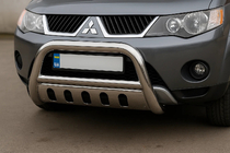 Mitsubishi Outlander 2006–2012 Bullbar a125209 (RVS) foto 1