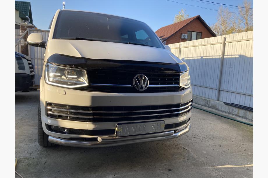 Volkswagen T6 2015–2024 Dubbele voorbullbar ST011 (RVS) Image