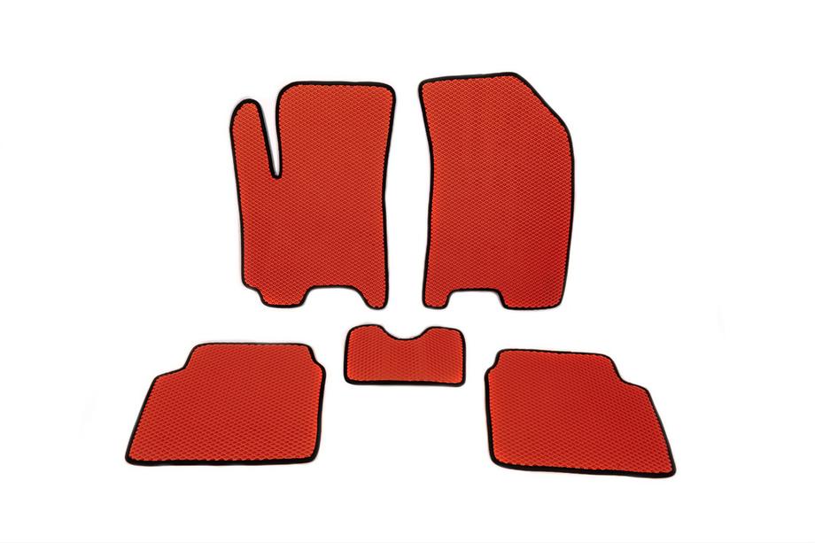 Chevrolet Aveo T200 2002–2008 EVA automatten (rood) Image