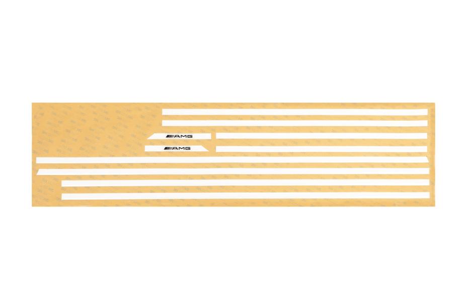 Mercedes G-klasse W463 1990–2018 Witte deursierlijsten (inserts) Image