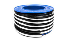 Zwarte sierlijst met chromen strip per meter sal35 (1 meter, 26 mm) foto 3
