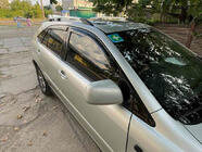 Lexus RX 2003–2009 Turkse chromen dakrails Metalen montagevoeten foto 2