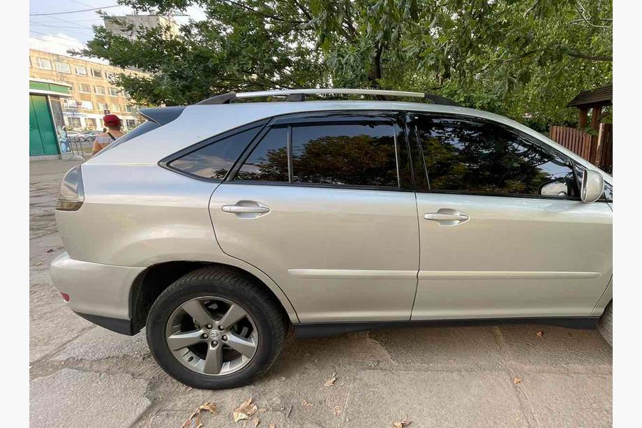 Lexus RX 2003–2009 Turkse chromen dakrails Metalen montagevoeten Image