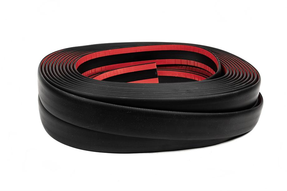 Zwarte deurstrip per meter sal125 (1 meter, 49 mm) Foto 3