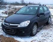 Opel Astra H 2004–2013 Aluminium dakrails (HB, chroom) foto 3