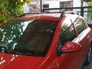 Opel Astra H 2004–2013 Aluminium dakrails (HB, zwart) foto 1