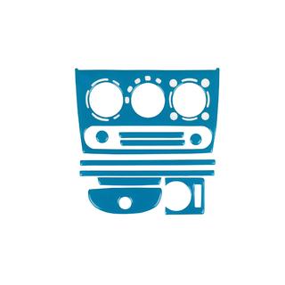 Dashboardpanelen (blauw)