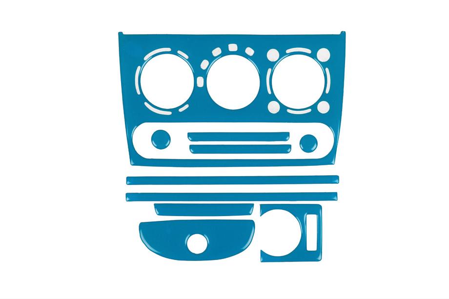 Opel Corsa B 1993–2004 Dashboardpanelen (blauw) Image
