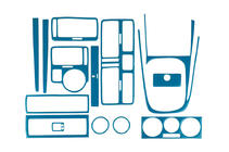 Volkswagen Bora 1998–2004 Dashboardpanelen (blauw) foto 1