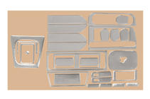 Fiat Sahin 1987–2002 Dashboard sierlijsten (aluminium) foto 1