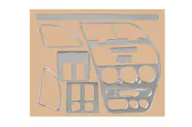 Peugeot 306 1993–2001 Dashboard sierlijsten 1997-2001 (aluminium) foto 1