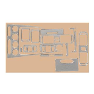 Dashboardpanelen afdekset 2000-2002 (aluminium)