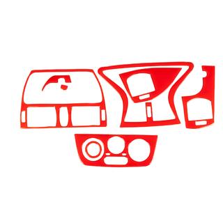 Dashboard sierpanelen (rood)